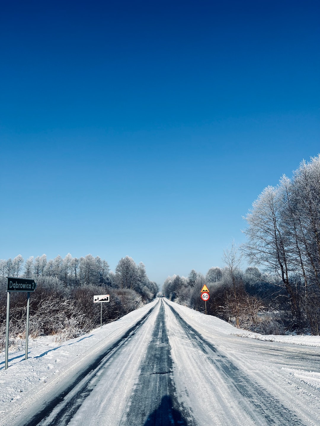 Winter in Biłgoraj, Poland