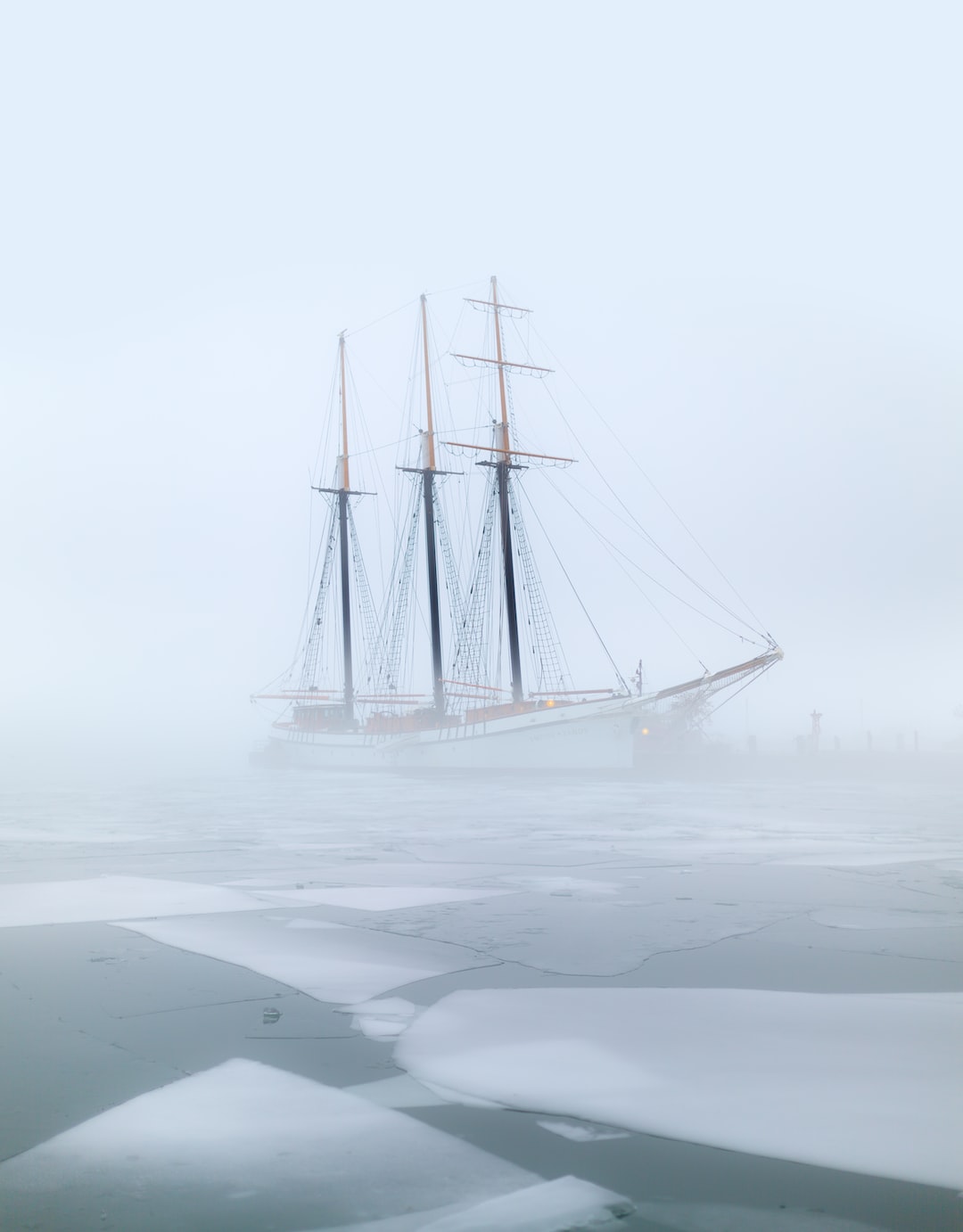 Foggy Ship