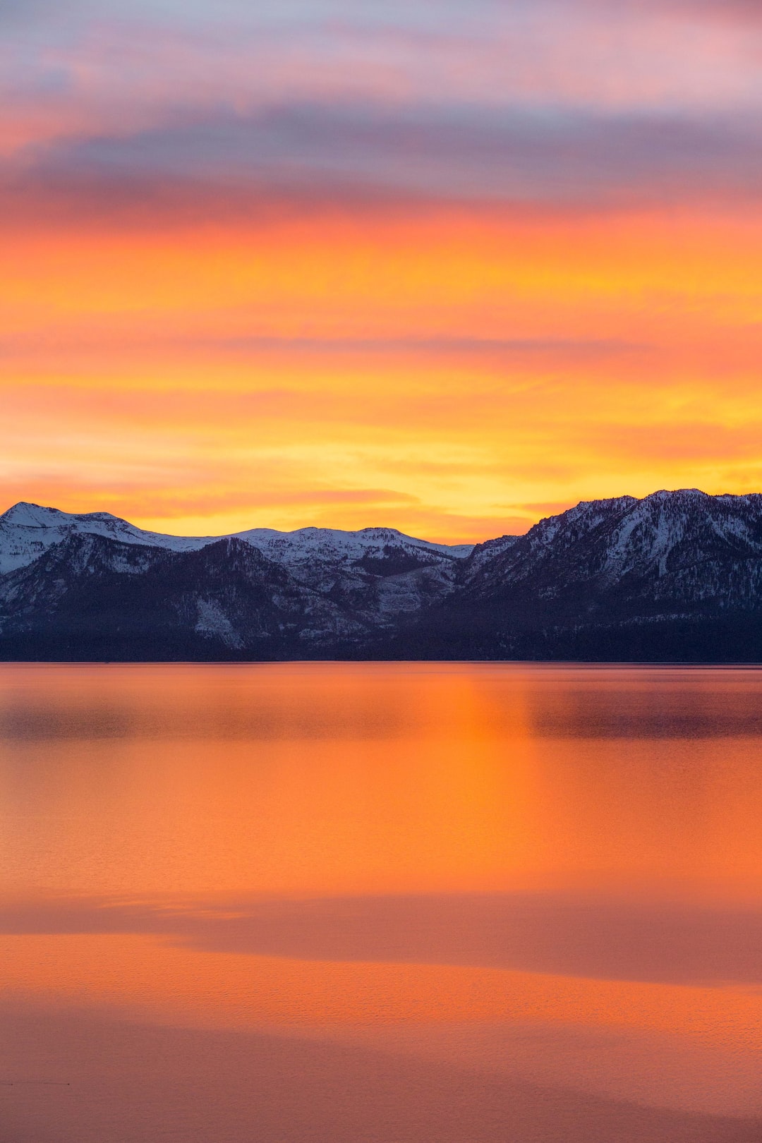 My last night visiting home in Lake Tahoe, Nv. It was the perfect sunset to end my trip. Reflections