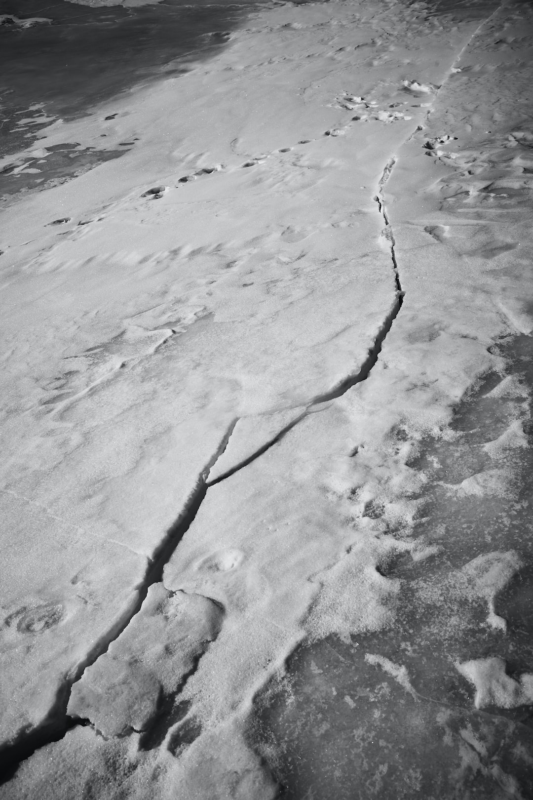 We simply glance at the wonders that lie in the distance, yet carelessly pay attention to the details that live beneath our feet. I captured these images while walking the frozen waters of Twin Lakes in beautiful Colorado.