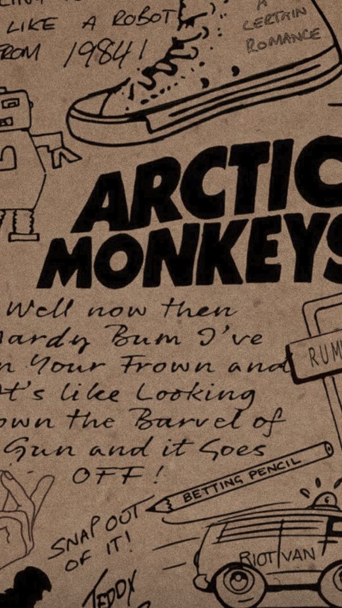 Pin by  on brown aesthetic     Arctic monkeys Arctic monkeys wallpaper Monkey wallpaper