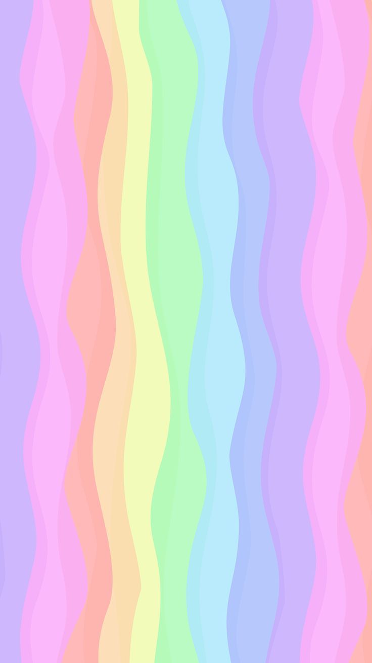 Phone wallpaper background rainbow watercolour wave 5