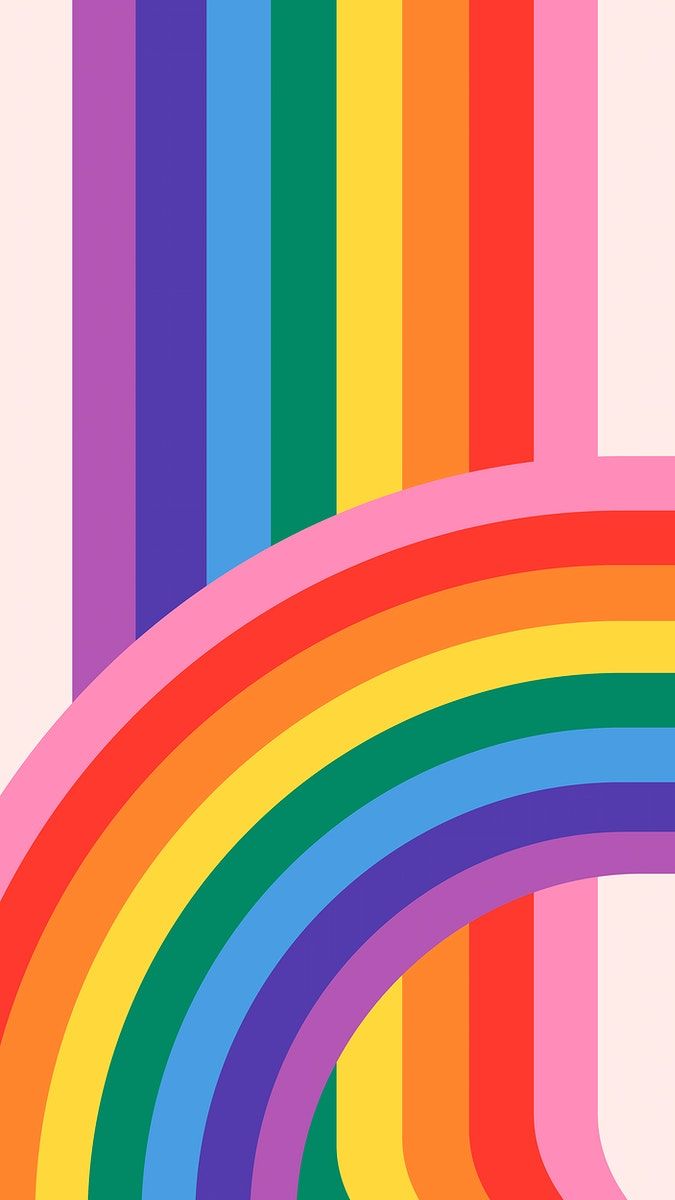 Download free vector of LGBTQ rainbow pride vector lock screen wallpaper by Aum about lgbt wallpaper pride month pride wallpaper pride and rainbow 3014550