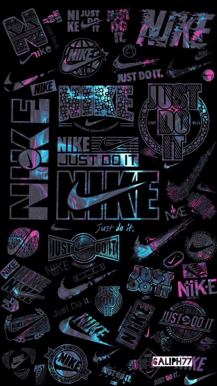Pin em Nike  Lukisan estetika Gambar latar belakang hitam Seni desain grafis