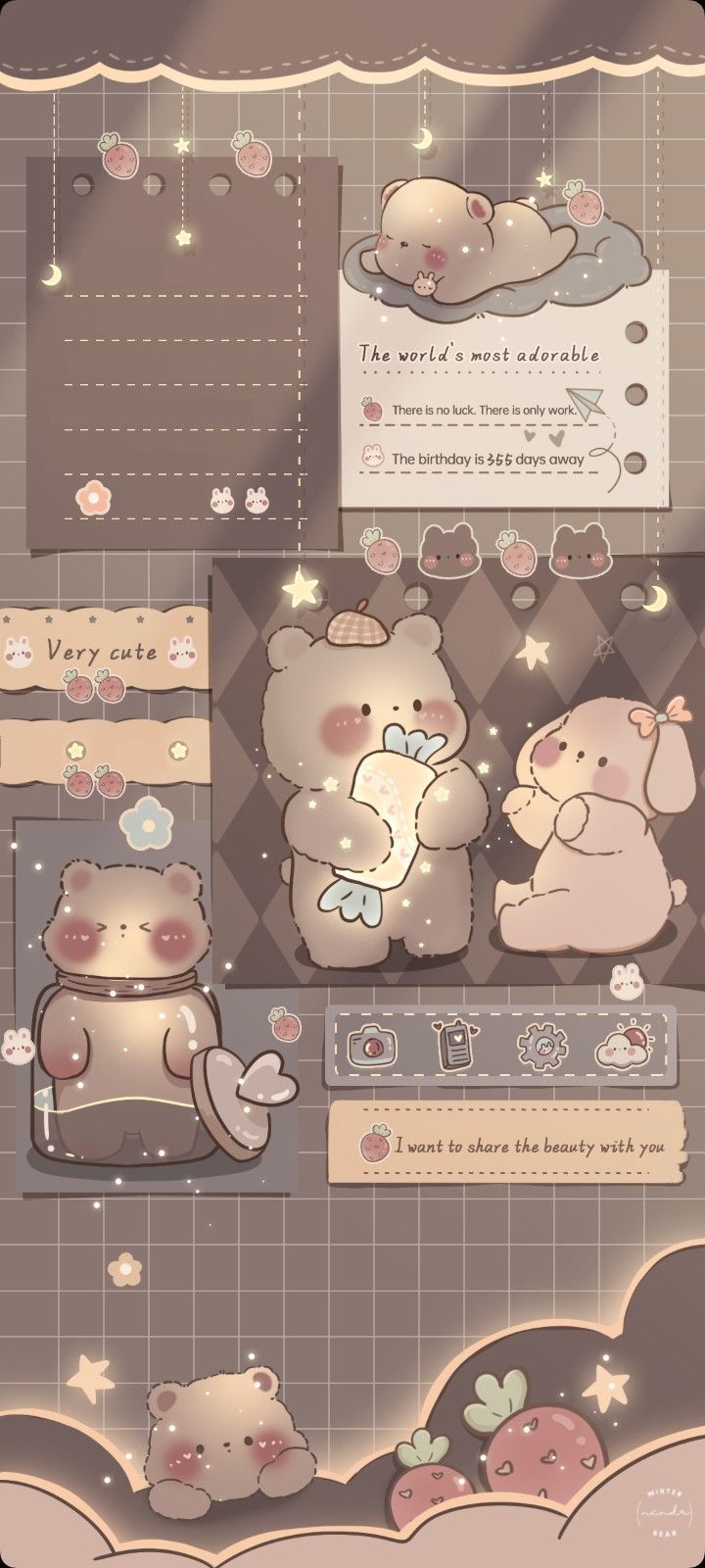 Pin by winterbear on homescreen_lookscreen  Iphone wallpaper girly Wallpaper iphone cute Iphone wallpaper kawaii