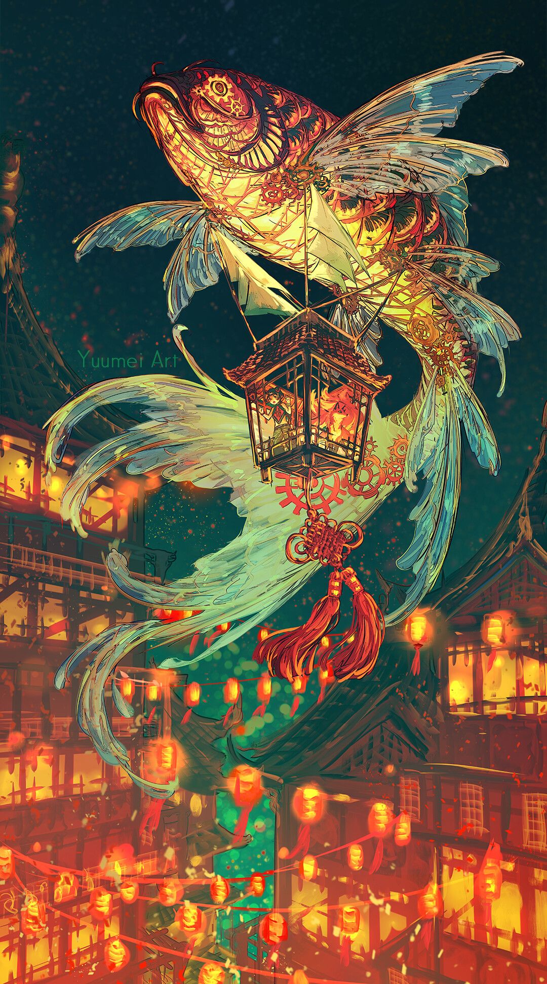 Night Ride Yuumei Wenqing Yan