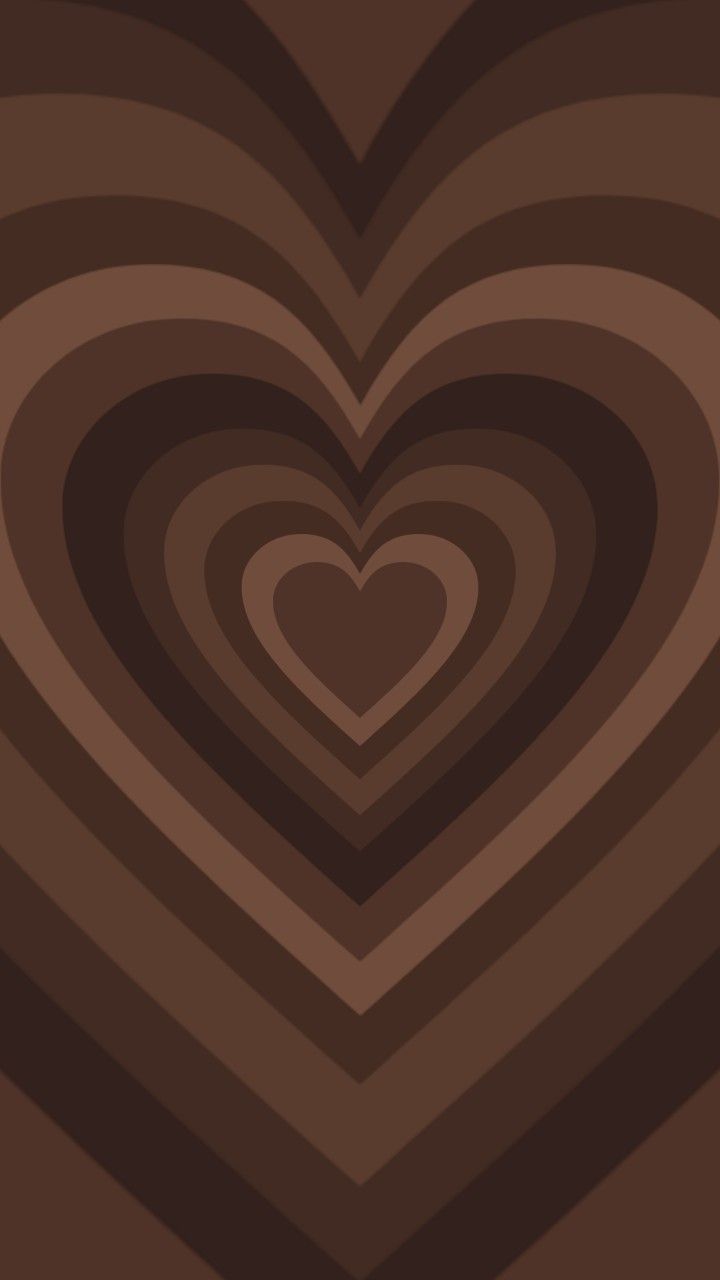 Brown Heart Wallpaper  NawPic