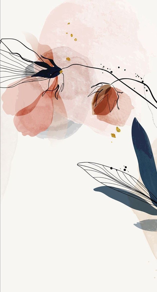 Pin de Thuy Linh Le em Theme em 2022  Ilustraes florais Imagem de fundo para iphone Deco in 2022  Flower art drawing Art wallpaper iphone Abstract wallpaper design