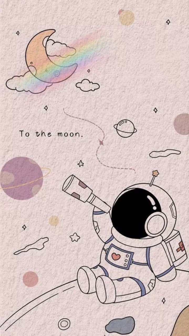 HD Astronaut drawing images