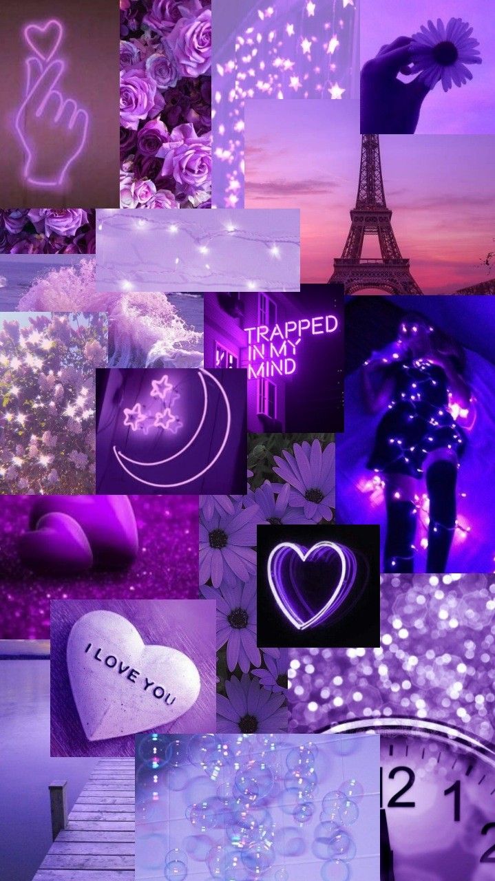 Wallpaper Aesthetic Purple