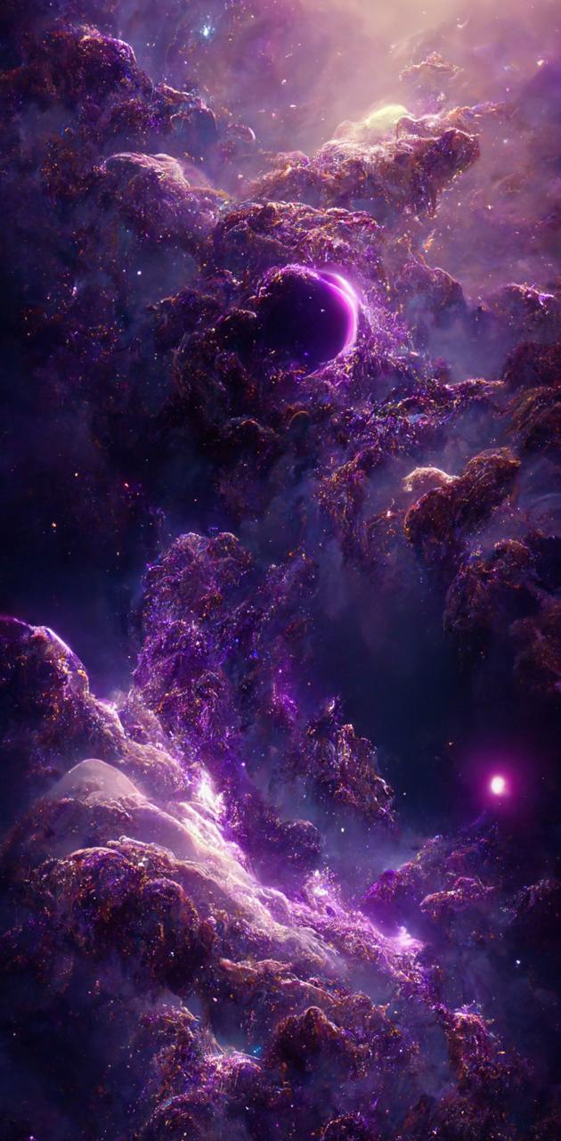 Space Astronomy Galaxy Dark Purple Star iPhone 8 Wallpapers Free Download