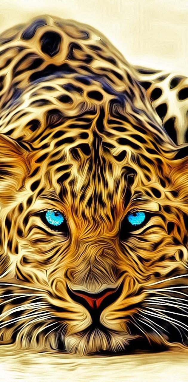 Abstract Leopard