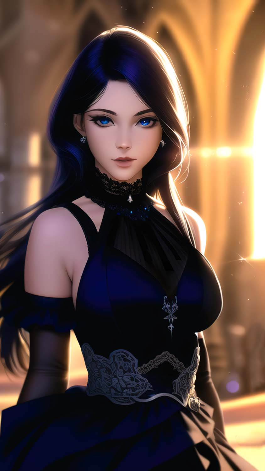 Blue Eyes Princess IPhone Wallpaper HD  IPhone Wallpapers