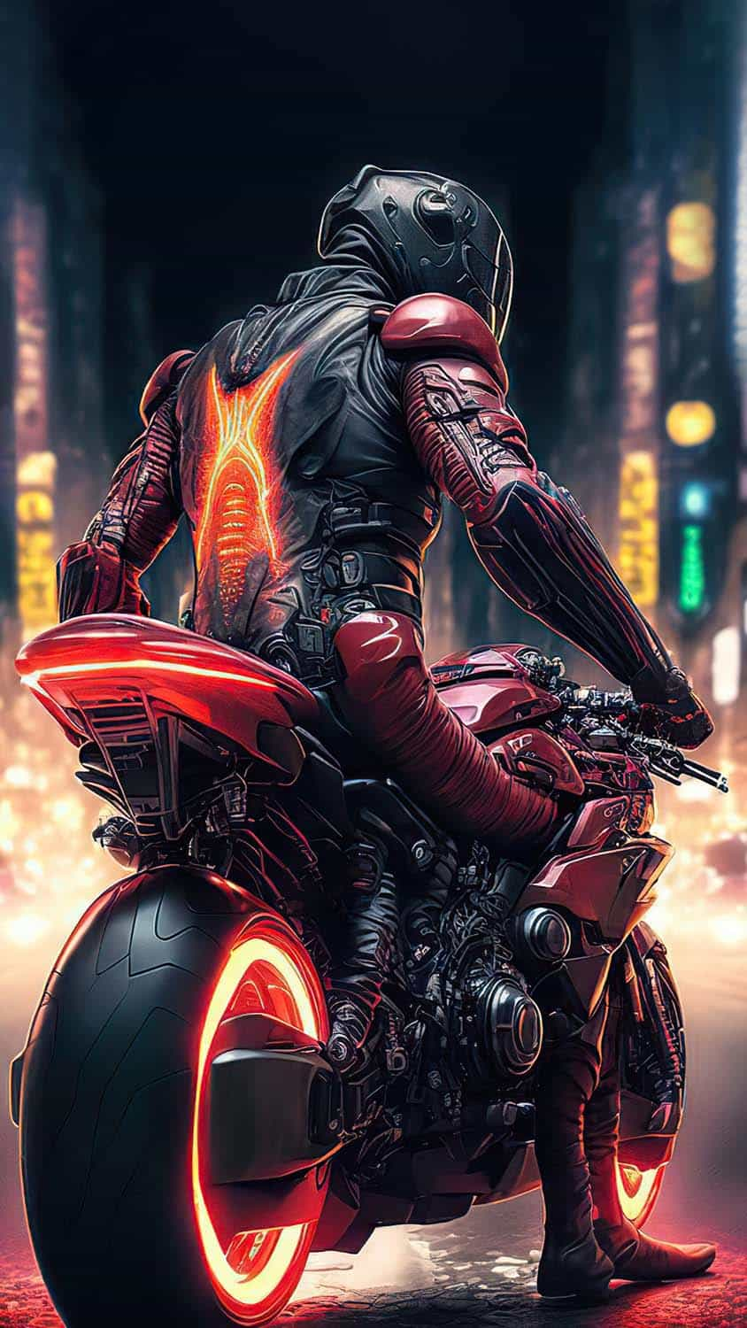 The Cyberpunk Vigilante IPhone Wallpaper HD  IPhone Wallpapers