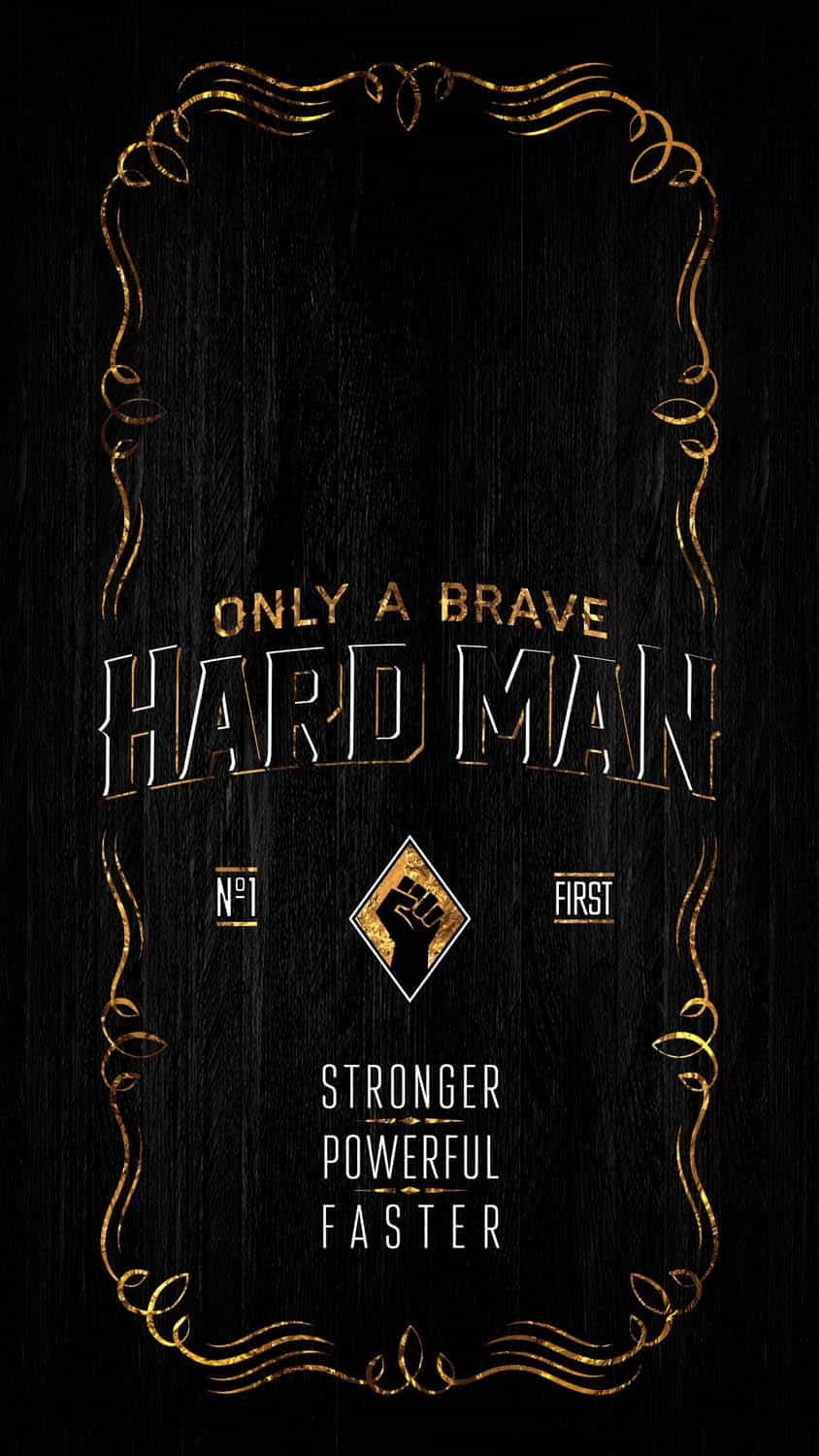 Brave Hard Man IPhone Wallpaper HD  IPhone Wallpapers