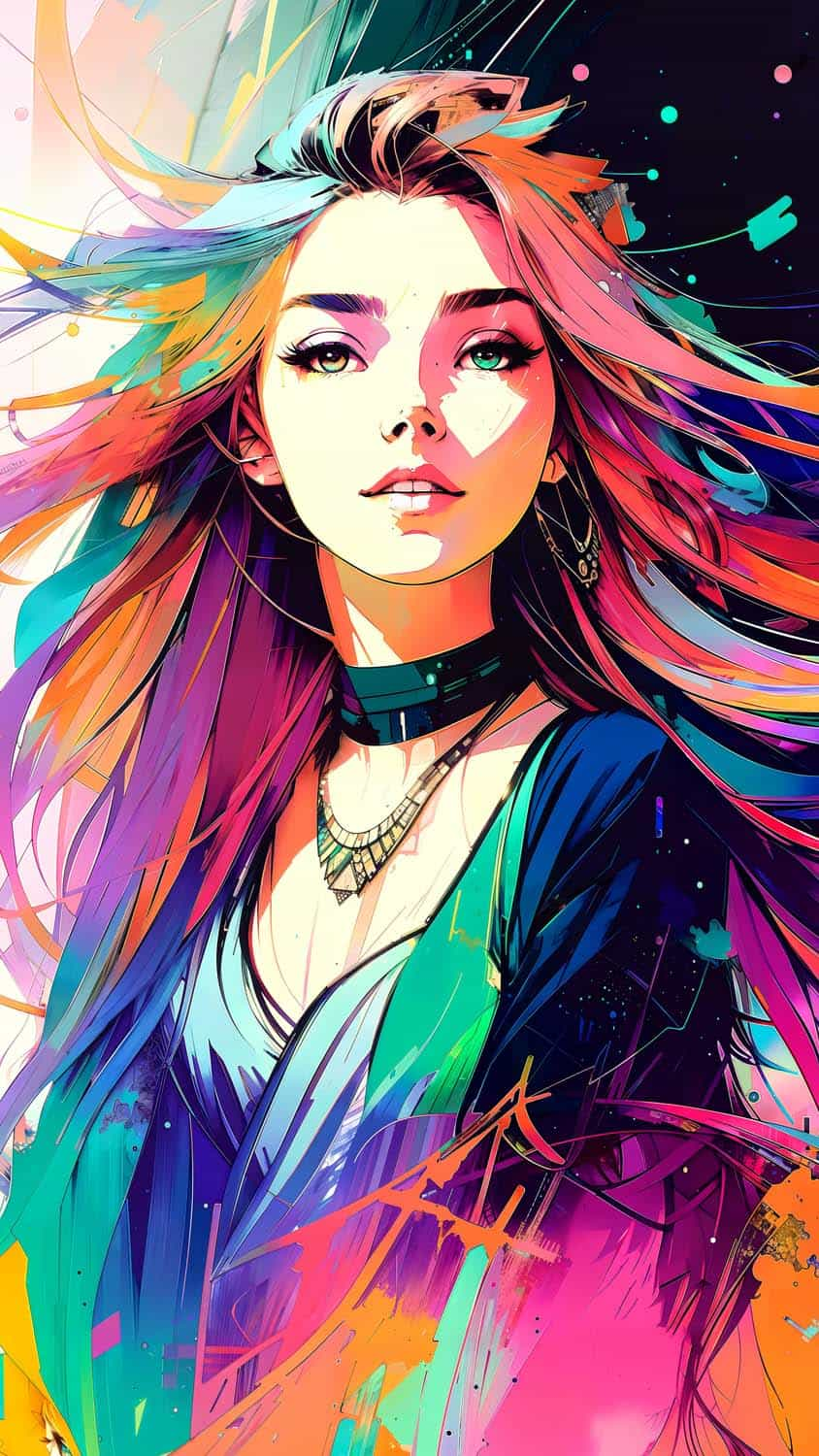 Girl Inkpunk IPhone Wallpaper HD  IPhone Wallpapers