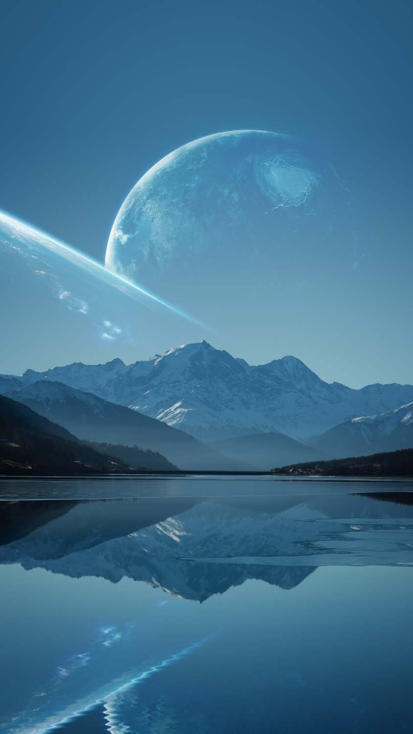 Lake In Space IPhone Wallpaper HD  IPhone Wallpapers