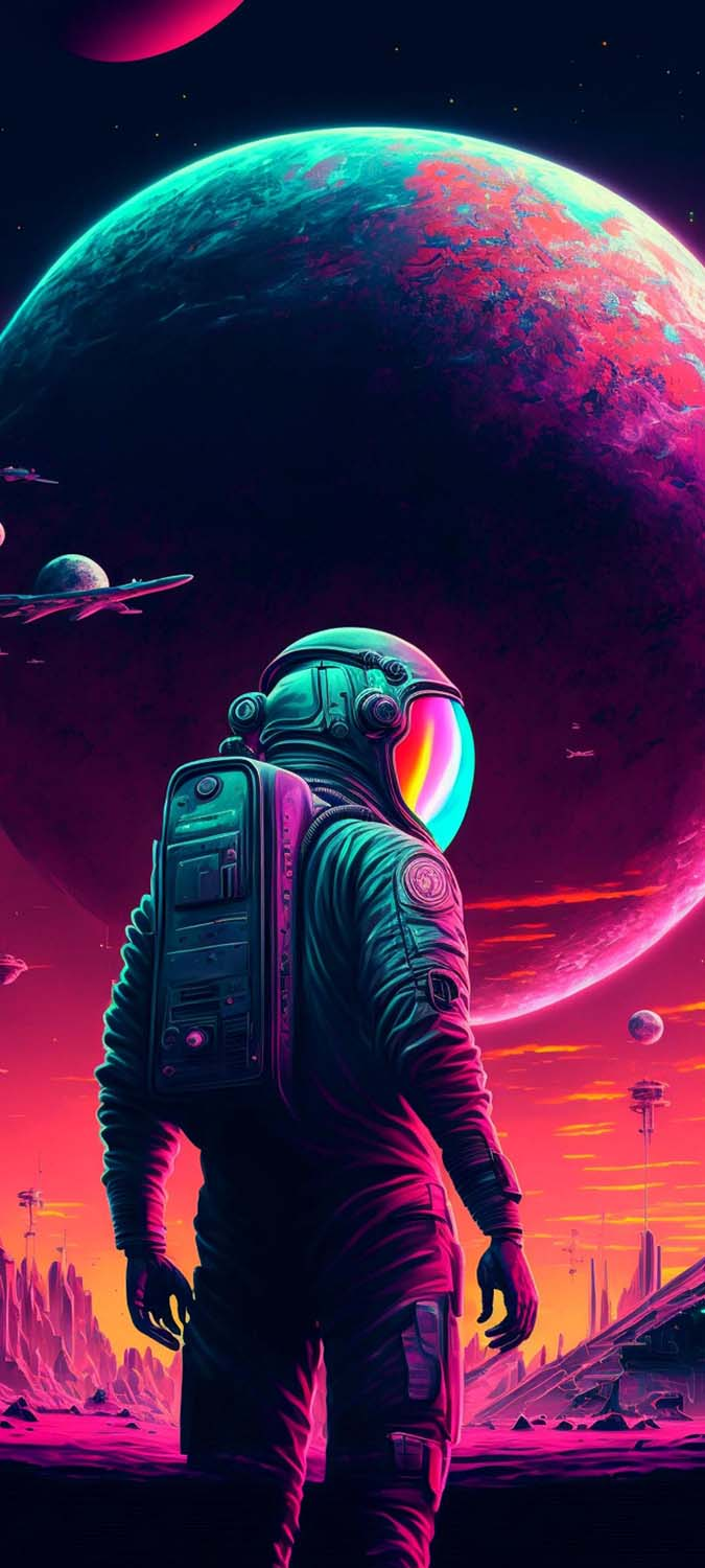 Sci Fi Astronaut HD Wallpaper by Saria Arts