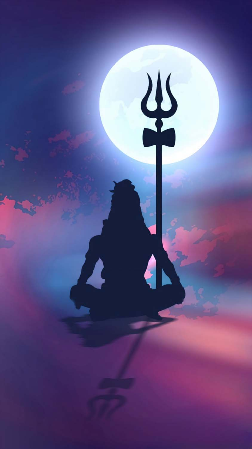 Shiva Meditation IPhone Wallpaper HD IPhone Wallpapers Wallpaper ...