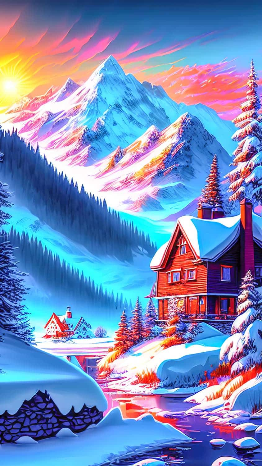 Snow Time Scenery IPhone Wallpaper HD  IPhone Wallpapers