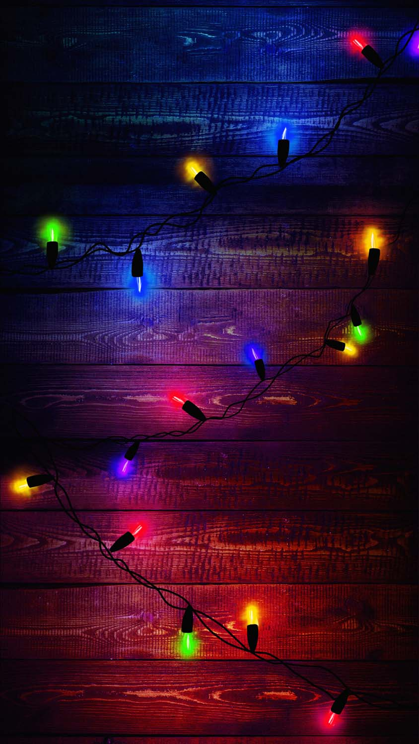 Garland Lights LED IPhone Wallpaper HD  IPhone Wallpapers