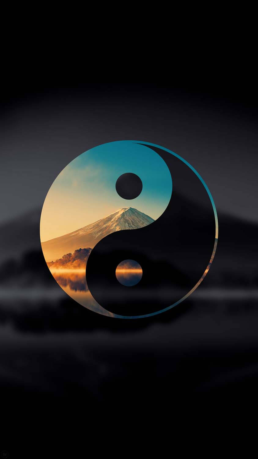 Yin Yang IPhone Wallpaper HD  IPhone Wallpapers