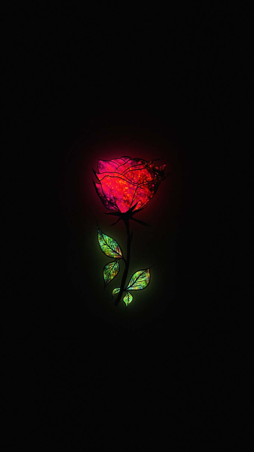 Glow Rose IPhone Wallpaper HD  IPhone Wallpapers