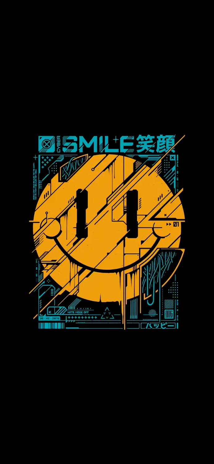Cyber Smile IPhone Wallpaper HD  IPhone Wallpapers