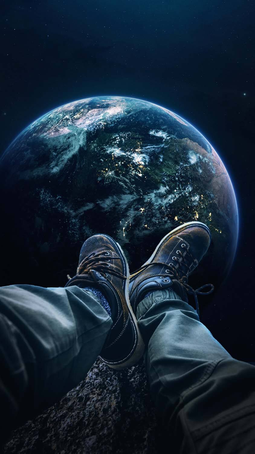Above Earth IPhone Wallpaper HD  IPhone Wallpapers