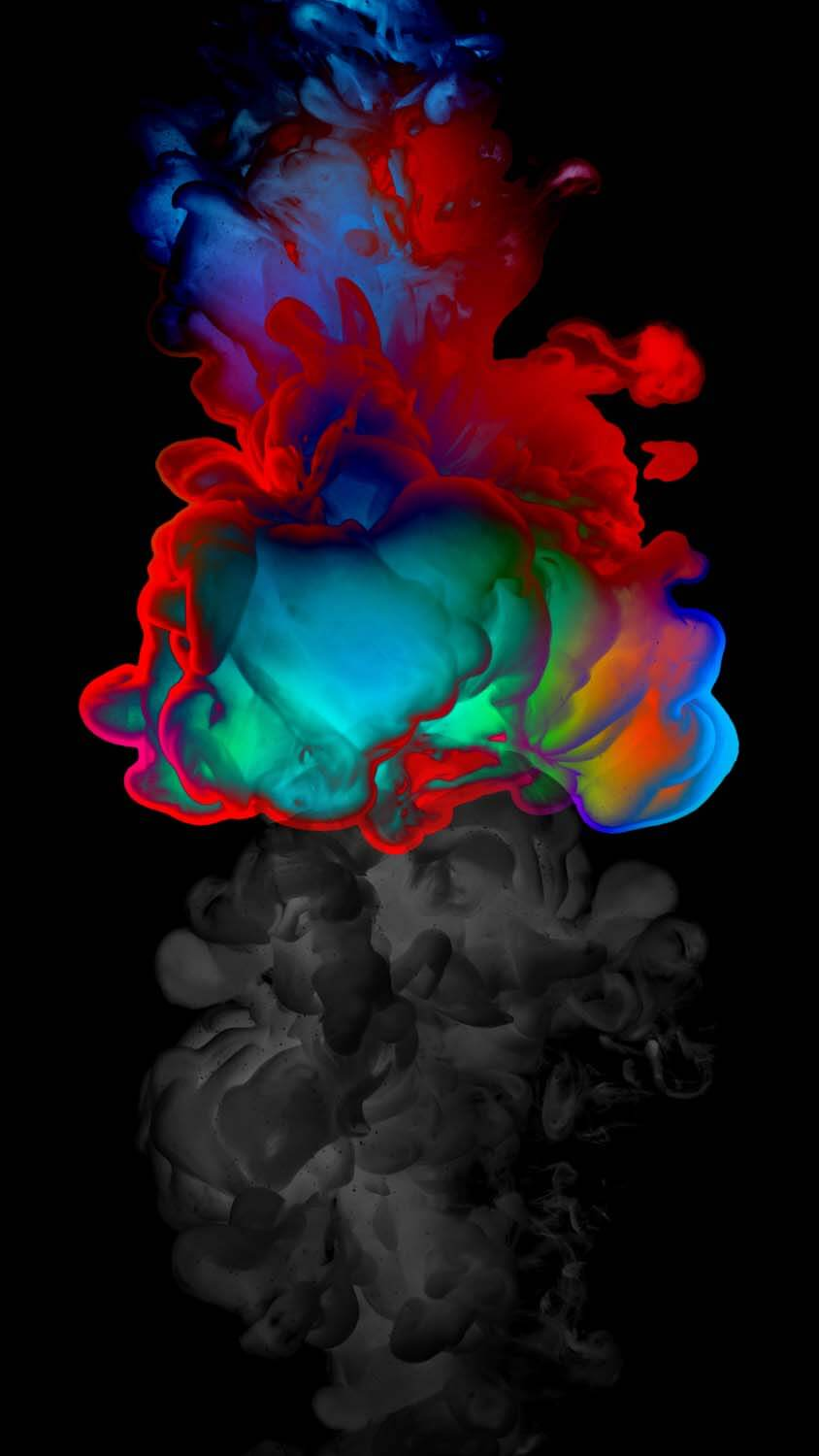 Colorful Smoke IPhone Wallpaper HD  IPhone Wallpapers