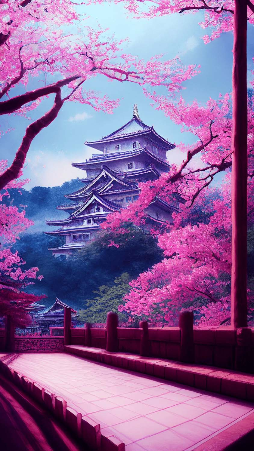 Sakura Trees Japan IPhone Wallpaper HD  IPhone Wallpapers
