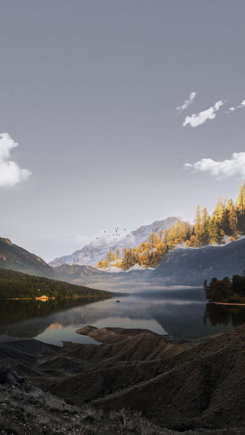 Autumn Season Lake IPhone Wallpaper HD  IPhone Wallpapers