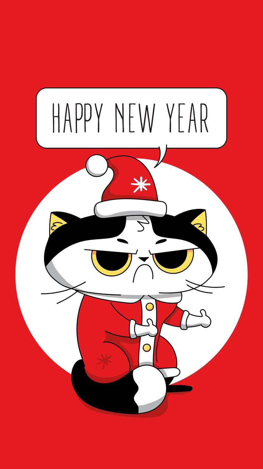 Happy New Year IPhone Wallpaper HD  IPhone Wallpapers