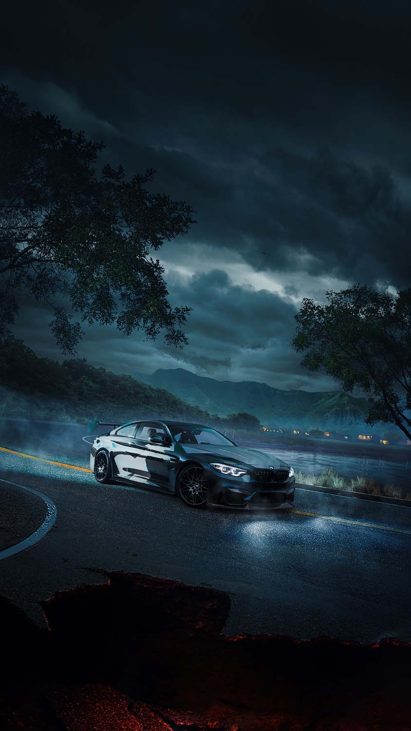 BMW Thunderclouds IPhone Wallpaper HD  IPhone Wallpapers