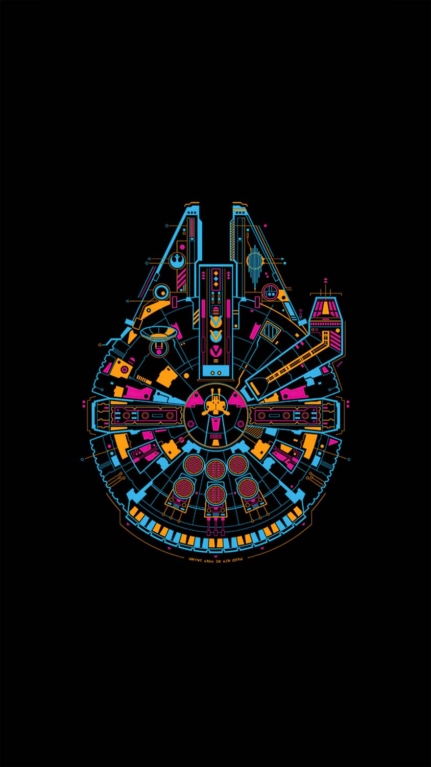 Star Wars Ship Minimal IPhone Wallpaper HD  IPhone Wallpapers