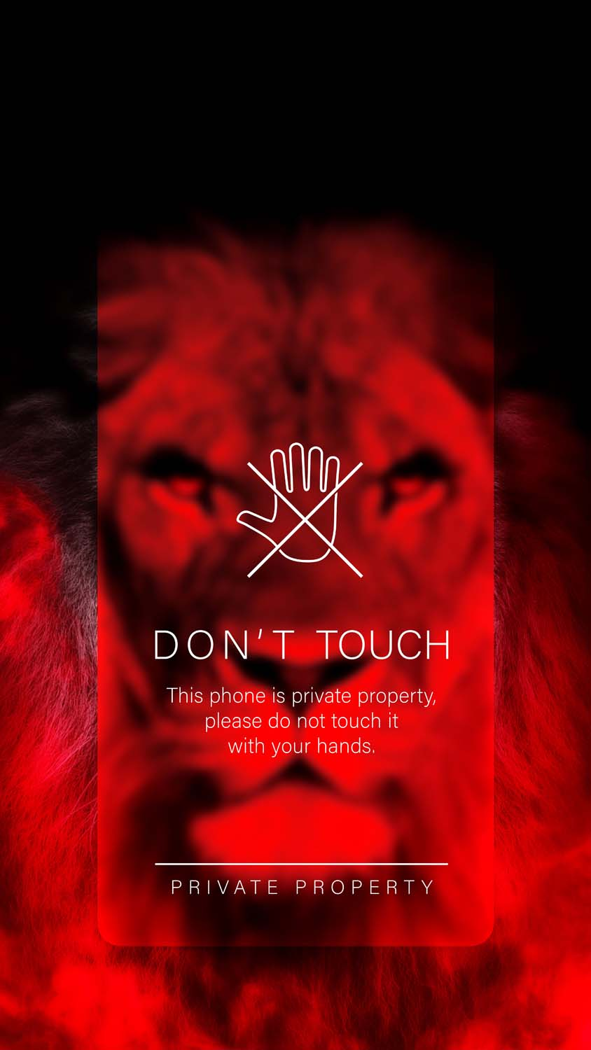 Do Not Touch Warning IPhone Wallpaper HD  IPhone Wallpapers