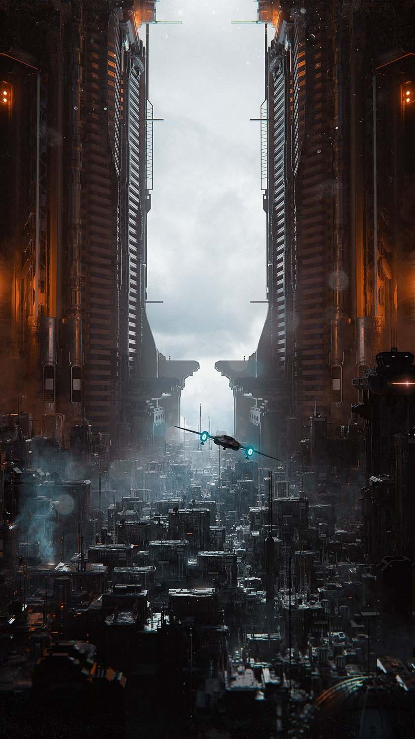 Future City IPhone Wallpaper HD  IPhone Wallpapers