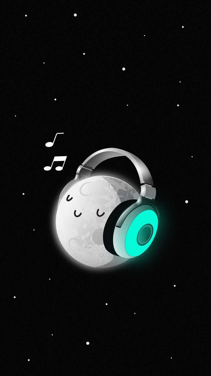 Music Moon IPhone Wallpaper HD  IPhone Wallpapers