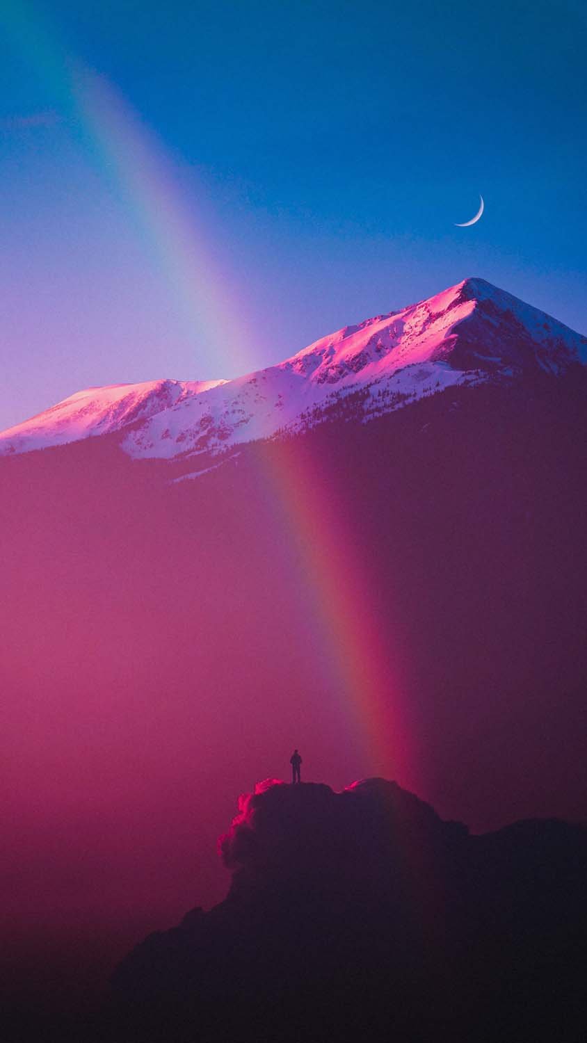 Rainbow IPhone Wallpaper HD  IPhone Wallpapers