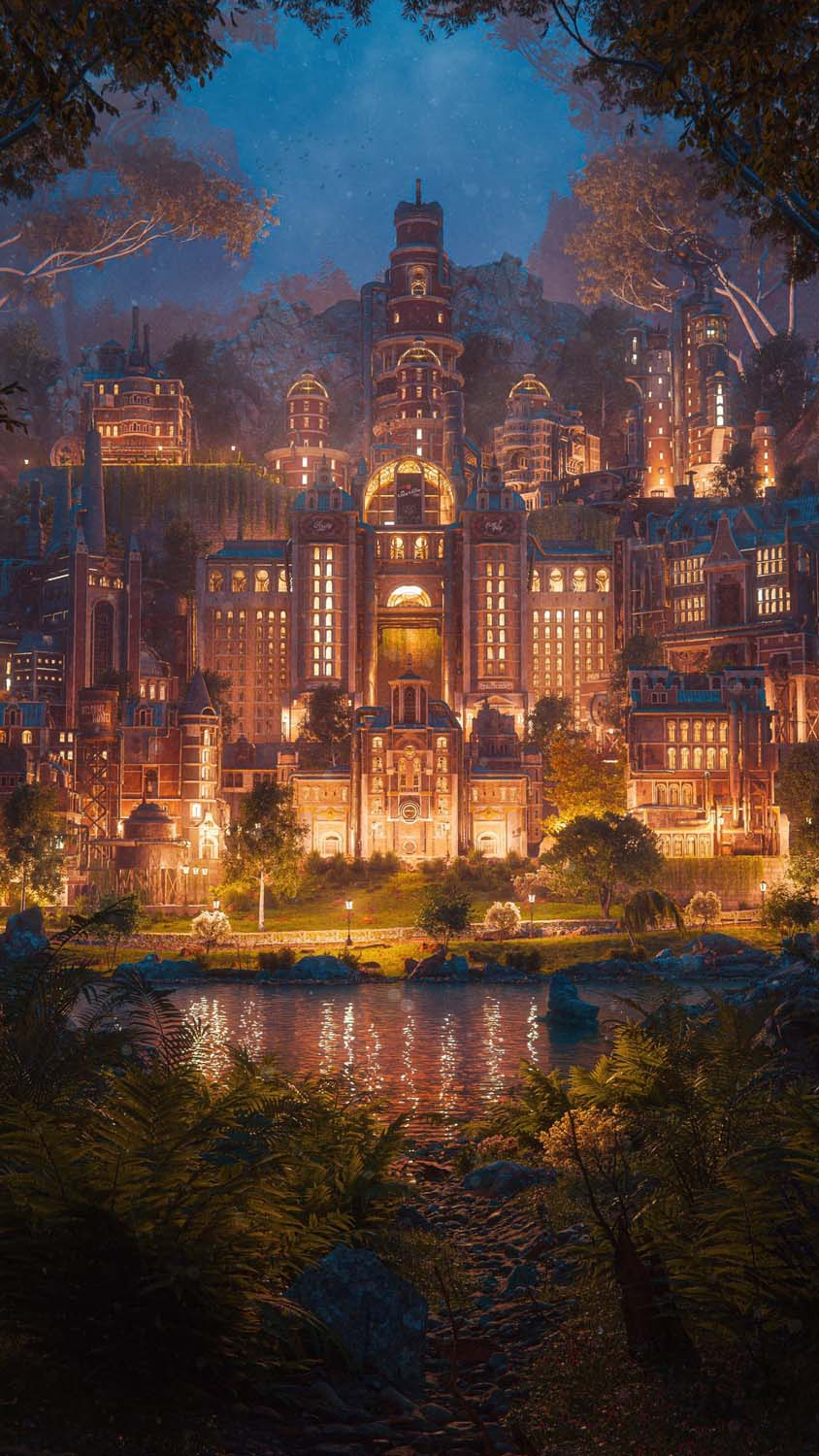 Castle City IPhone Wallpaper HD  IPhone Wallpapers