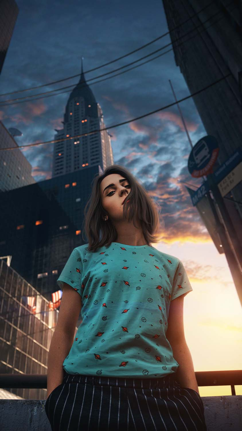 Urban Girl IPhone Wallpaper HD  IPhone Wallpapers