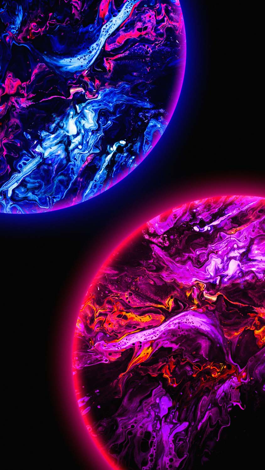 Amoled Planets IPhone Wallpaper HD  IPhone Wallpapers