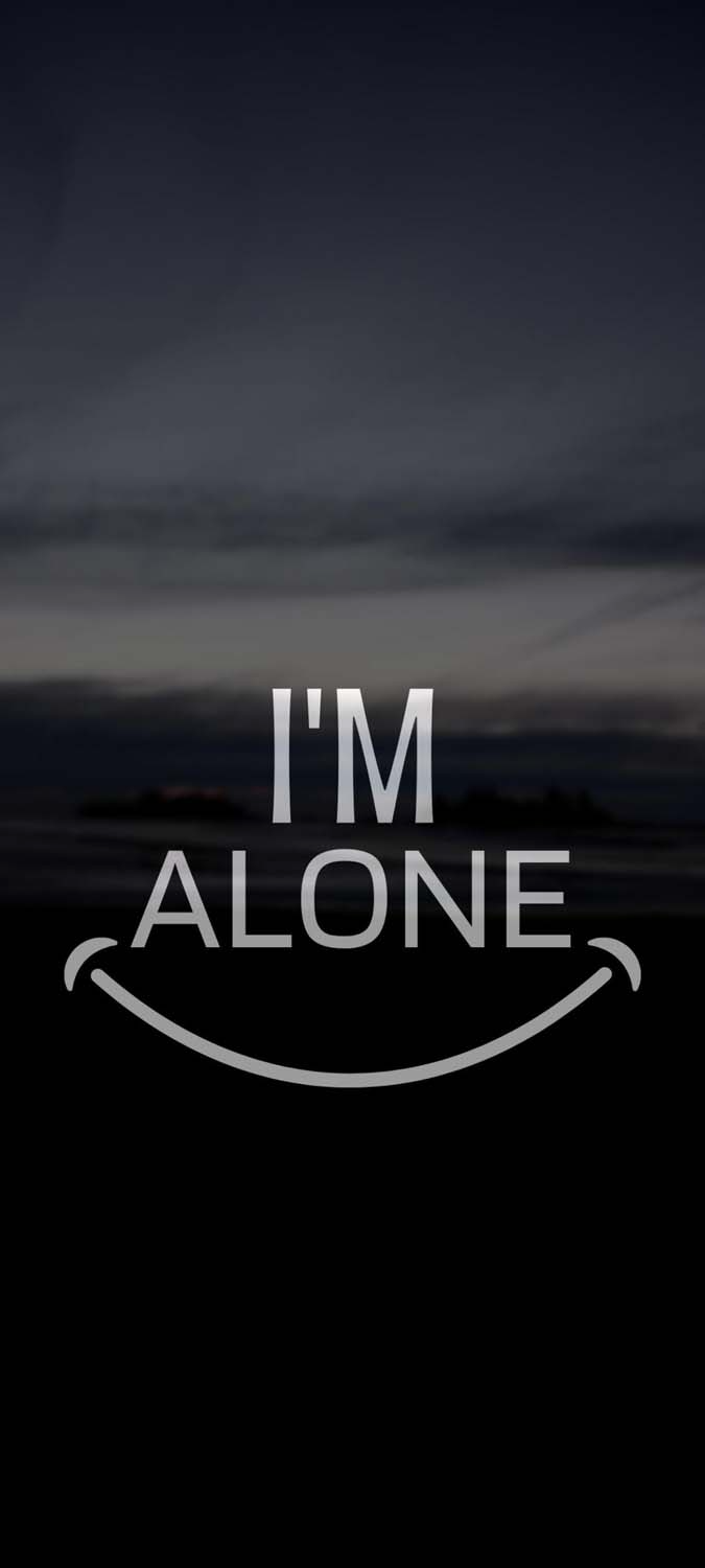 Im Alone IPhone Wallpaper HD  IPhone Wallpapers