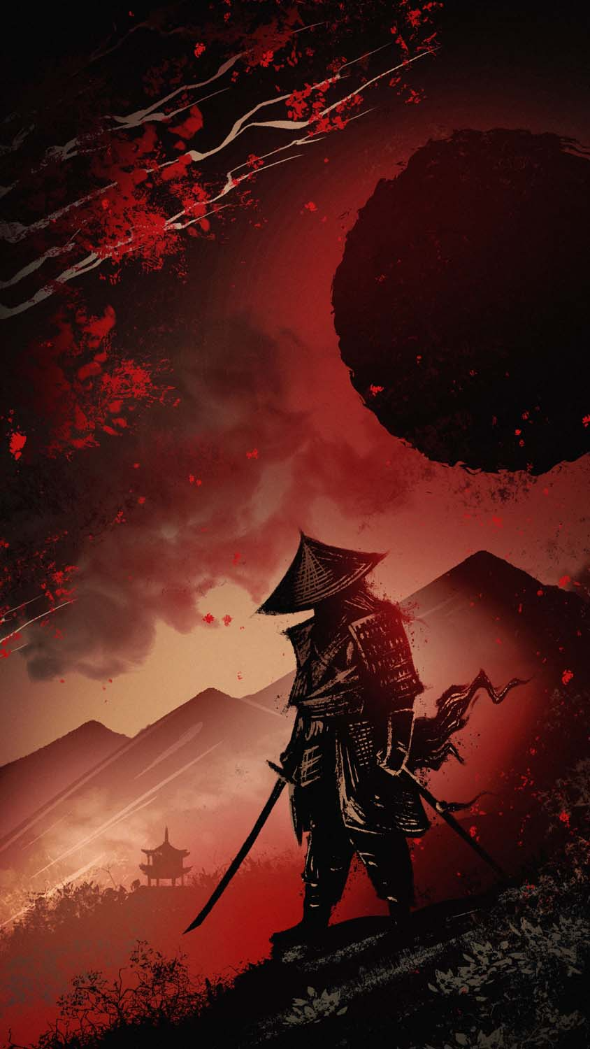 Samurai Struggles 2K wallpaper download