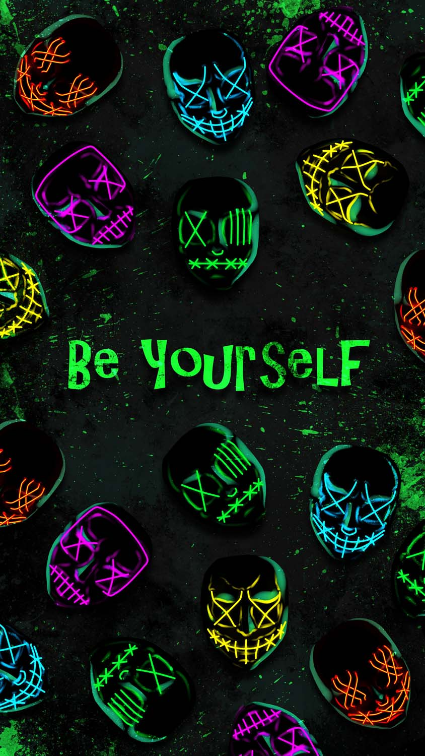 Be Yourself IPhone Wallpaper HD 1  IPhone Wallpapers
