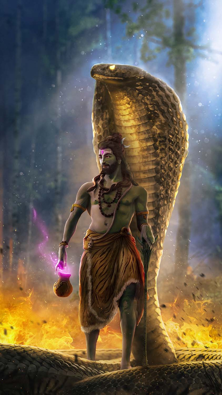 Top 10 Best Lord shiva iPhone Wallpapers  HQ 