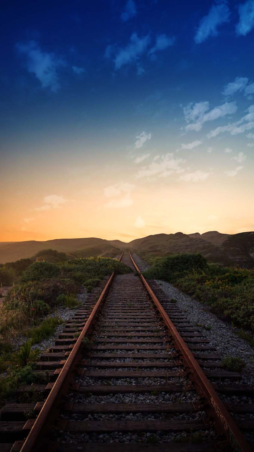 Railroad Of Nature IPhone Wallpaper HD  IPhone Wallpapers