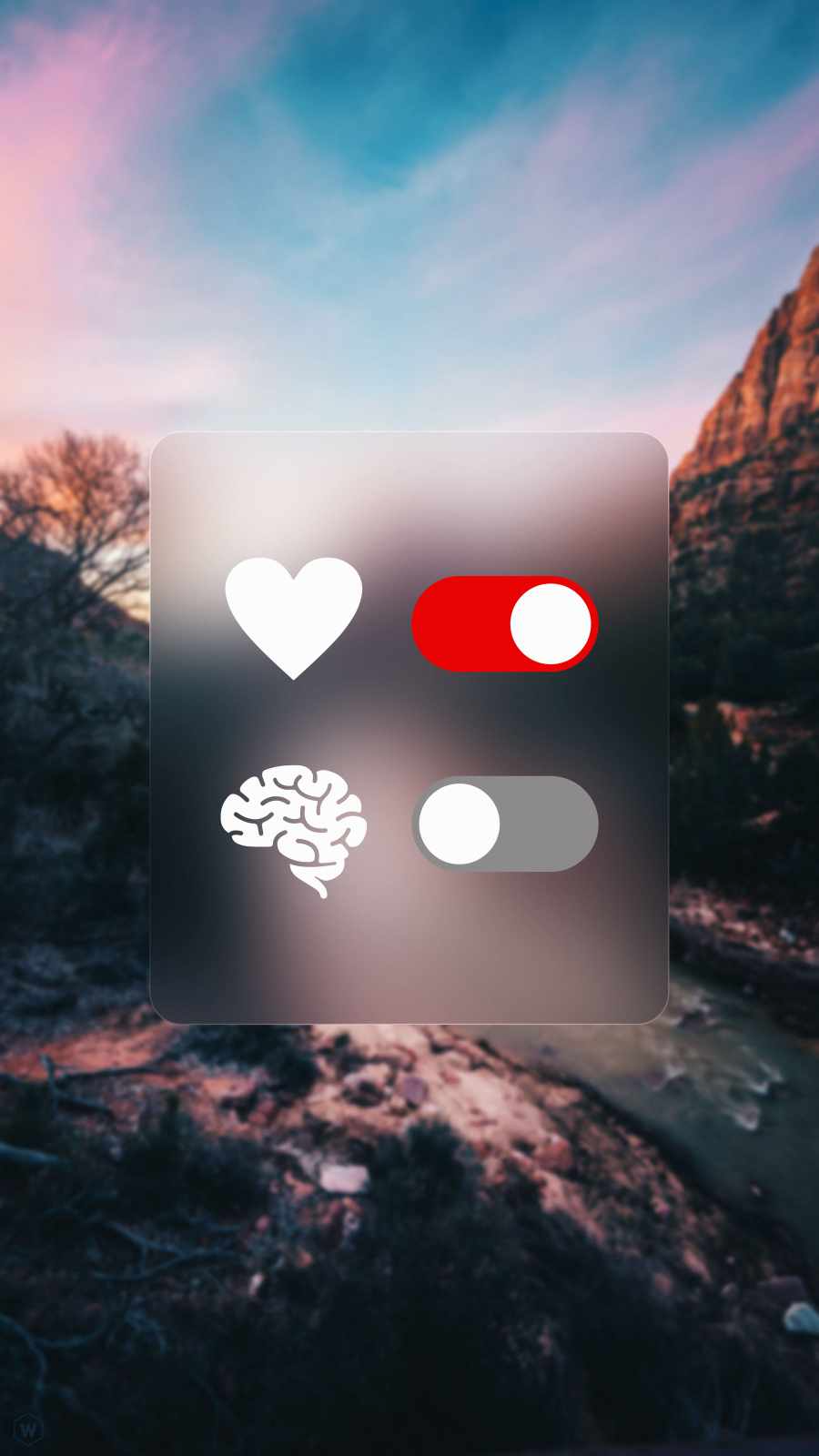 Heart ON Brain OFF IPhone Wallpaper HD  IPhone Wallpapers
