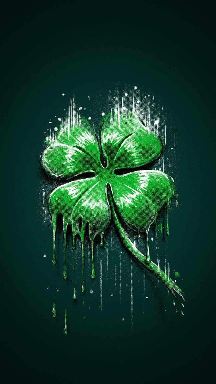 Four Leaf Clover IPhone Wallpaper HD  IPhone Wallpapers