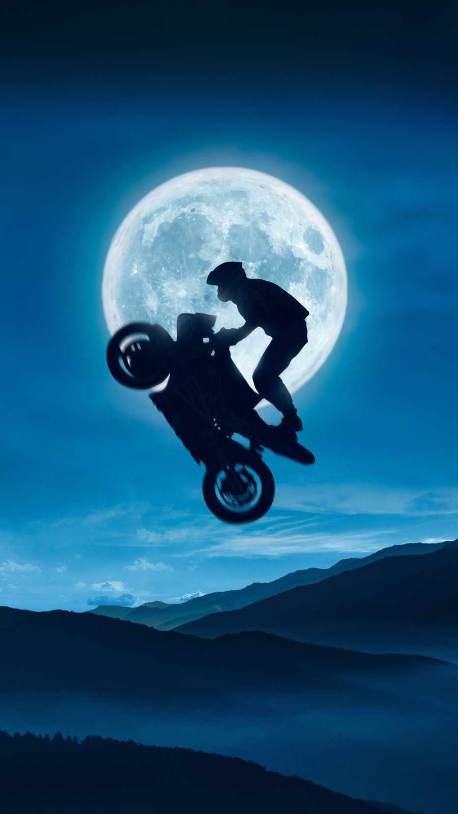 Moon Night Stunts IPhone Wallpaper HD  IPhone Wallpapers